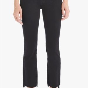 Mother The Insider Crop Step Fray in Not Quilty Wash Size 26